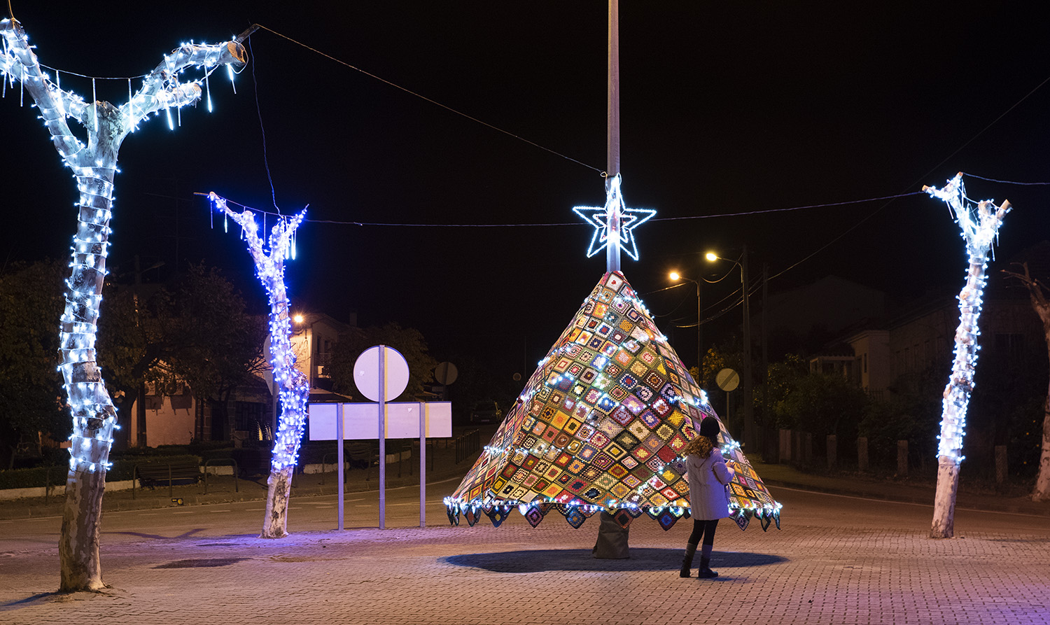 A original árvore de Natal de Medelim feita em croché – Who Trips